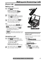 Preview for 25 page of Panasonic KX-FPC161 Operating Instructions Manual