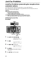 Preview for 68 page of Panasonic KX-FPC185C Operating Instructions Manual