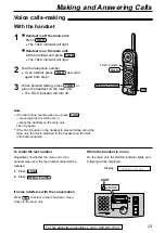 Предварительный просмотр 23 страницы Panasonic KX-FPC91 Operating Instructions Manual