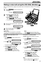 Предварительный просмотр 33 страницы Panasonic KX-FPC91 Operating Instructions Manual