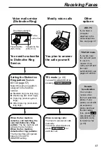 Предварительный просмотр 43 страницы Panasonic KX-FPC91 Operating Instructions Manual