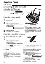 Предварительный просмотр 44 страницы Panasonic KX-FPC91 Operating Instructions Manual