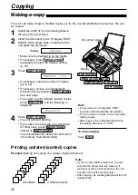 Предварительный просмотр 52 страницы Panasonic KX-FPC91 Operating Instructions Manual