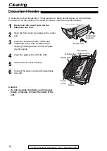 Предварительный просмотр 74 страницы Panasonic KX-FPC91 Operating Instructions Manual