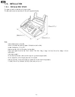 Предварительный просмотр 16 страницы Panasonic KX-FPC91 Service Manual