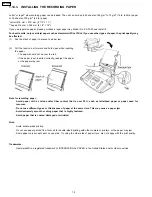 Предварительный просмотр 18 страницы Panasonic KX-FPC91 Service Manual