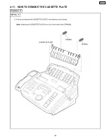 Предварительный просмотр 139 страницы Panasonic KX-FPC91 Service Manual