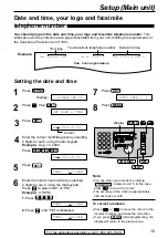 Предварительный просмотр 15 страницы Panasonic KX-FPC95 Operating Instructions Manual