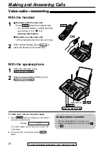 Предварительный просмотр 26 страницы Panasonic KX-FPC95 Operating Instructions Manual