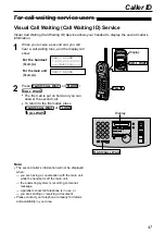 Предварительный просмотр 47 страницы Panasonic KX-FPC95 Operating Instructions Manual