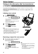 Предварительный просмотр 48 страницы Panasonic KX-FPC95 Operating Instructions Manual