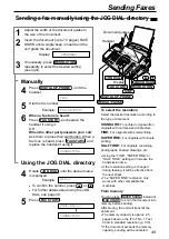 Предварительный просмотр 49 страницы Panasonic KX-FPC95 Operating Instructions Manual