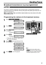 Предварительный просмотр 55 страницы Panasonic KX-FPC95 Operating Instructions Manual