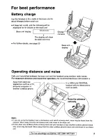 Preview for 3 page of Panasonic KX-FPG175 Operating Instructions Manual