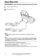 Preview for 14 page of Panasonic KX-FPG175 Operating Instructions Manual