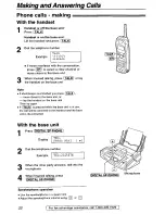 Preview for 22 page of Panasonic KX-FPG175 Operating Instructions Manual