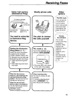 Preview for 45 page of Panasonic KX-FPG175 Operating Instructions Manual