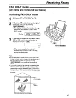 Preview for 47 page of Panasonic KX-FPG175 Operating Instructions Manual