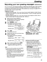 Preview for 55 page of Panasonic KX-FPG175 Operating Instructions Manual