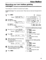 Preview for 63 page of Panasonic KX-FPG175 Operating Instructions Manual