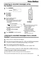 Preview for 65 page of Panasonic KX-FPG175 Operating Instructions Manual