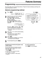 Preview for 67 page of Panasonic KX-FPG175 Operating Instructions Manual