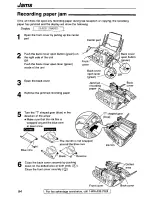 Preview for 84 page of Panasonic KX-FPG175 Operating Instructions Manual