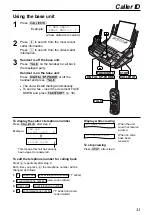 Preview for 33 page of Panasonic KX-FPG176 Operating Instructions Manual