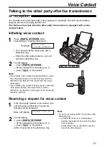 Preview for 37 page of Panasonic KX-FPG176 Operating Instructions Manual