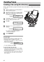 Preview for 40 page of Panasonic KX-FPG176 Operating Instructions Manual