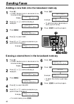 Preview for 42 page of Panasonic KX-FPG176 Operating Instructions Manual