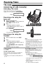 Preview for 46 page of Panasonic KX-FPG176 Operating Instructions Manual