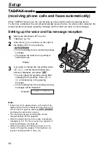 Preview for 54 page of Panasonic KX-FPG176 Operating Instructions Manual