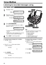 Preview for 64 page of Panasonic KX-FPG176 Operating Instructions Manual