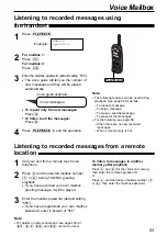 Preview for 65 page of Panasonic KX-FPG176 Operating Instructions Manual