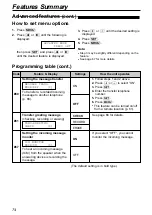 Preview for 74 page of Panasonic KX-FPG176 Operating Instructions Manual