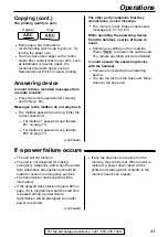 Preview for 83 page of Panasonic KX-FPG176 Operating Instructions Manual