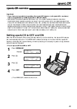 Preview for 89 page of Panasonic KX-FPG176 Operating Instructions Manual