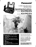 Panasonic KX-FPG378 Operating Instructions Manual preview