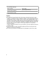 Preview for 2 page of Panasonic KX-FPG379 Operating Instructions Manual