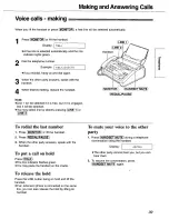 Preview for 39 page of Panasonic KX-FPW111 Operating Instructions Manual