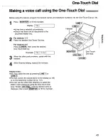 Preview for 45 page of Panasonic KX-FPW111 Operating Instructions Manual