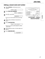 Preview for 47 page of Panasonic KX-FPW111 Operating Instructions Manual