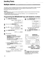 Preview for 70 page of Panasonic KX-FPW111 Operating Instructions Manual