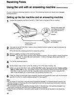 Preview for 82 page of Panasonic KX-FPW111 Operating Instructions Manual