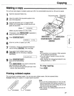 Preview for 97 page of Panasonic KX-FPW111 Operating Instructions Manual