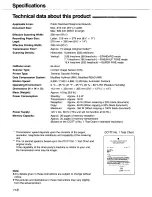 Preview for 118 page of Panasonic KX-FPW111 Operating Instructions Manual