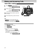 Preview for 24 page of Panasonic KX-FT21HK Operating Instructions Manual