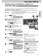 Preview for 27 page of Panasonic KX-FT21HK Operating Instructions Manual