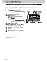 Preview for 28 page of Panasonic KX-FT21HK Operating Instructions Manual